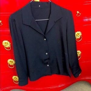 Peter Cohen navy Blouse